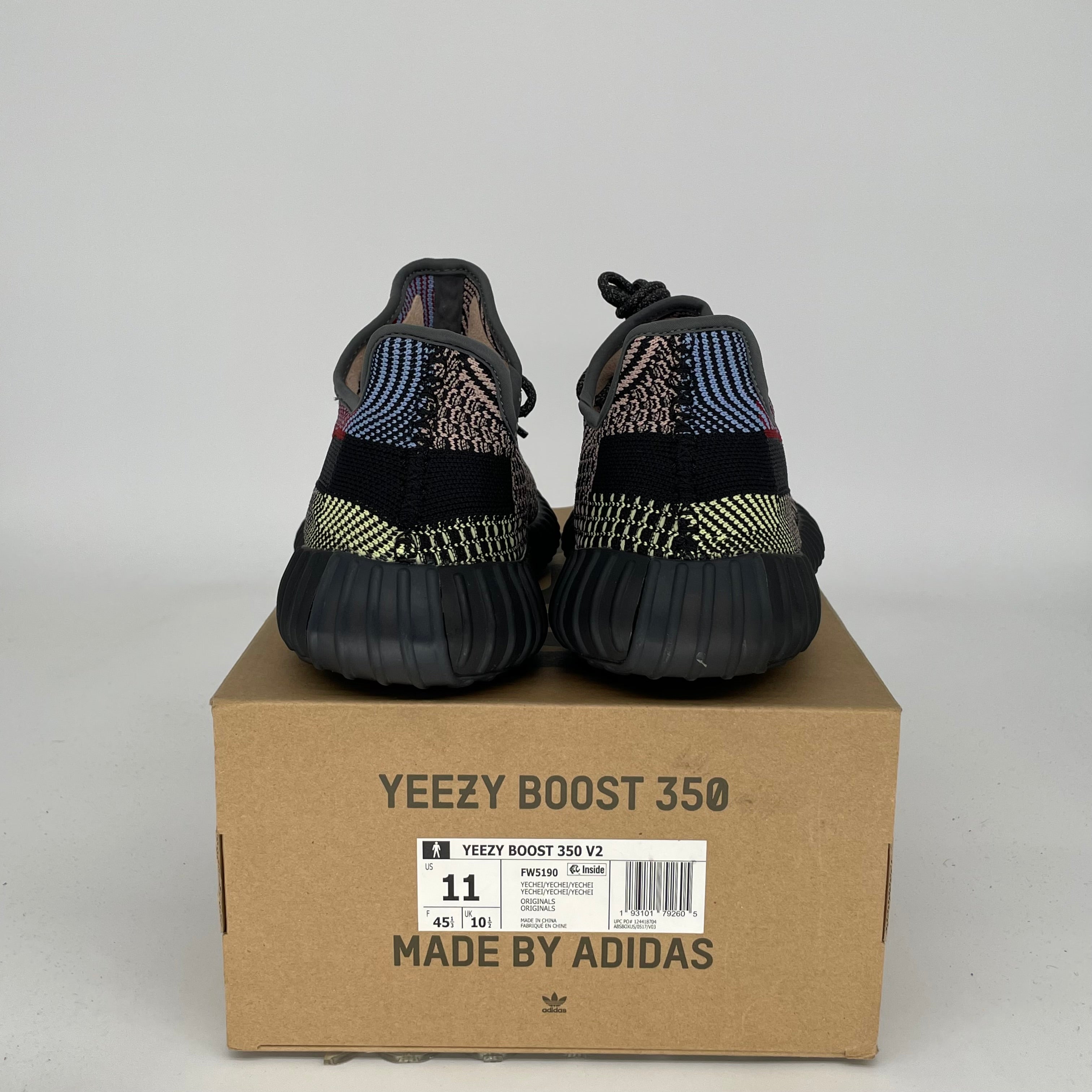 Adidas Yeezy Boost 350 V2 Yecheil NR - Men's Size 11 Running Shoes | Stylish Comfort for Jogging, Gym & Casual Wear | FW5190