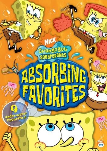 SpongeBob SquarePants Super Absorbent Microfiber Cleaning Cloth - Perfect for Kitchen, Bathroom & Car Cleaning (3-Pack)