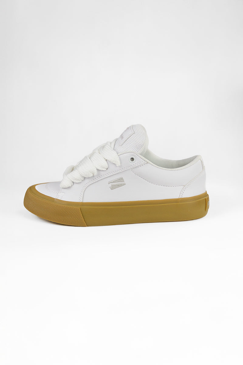 Ocn Lincoln City White Gum Sneakers - Comfortable Casual Shoes for Men & Women | Perfect for Walking, Running & Everyday Wear
