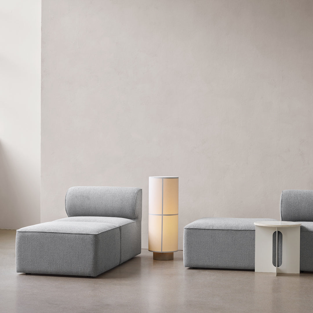 Modern Androgyne Side Table - Minimalist Nightstand, End Table for Living Room, Bedroom, or Office - Stylish Small Accent Table with Sturdy Metal Frame