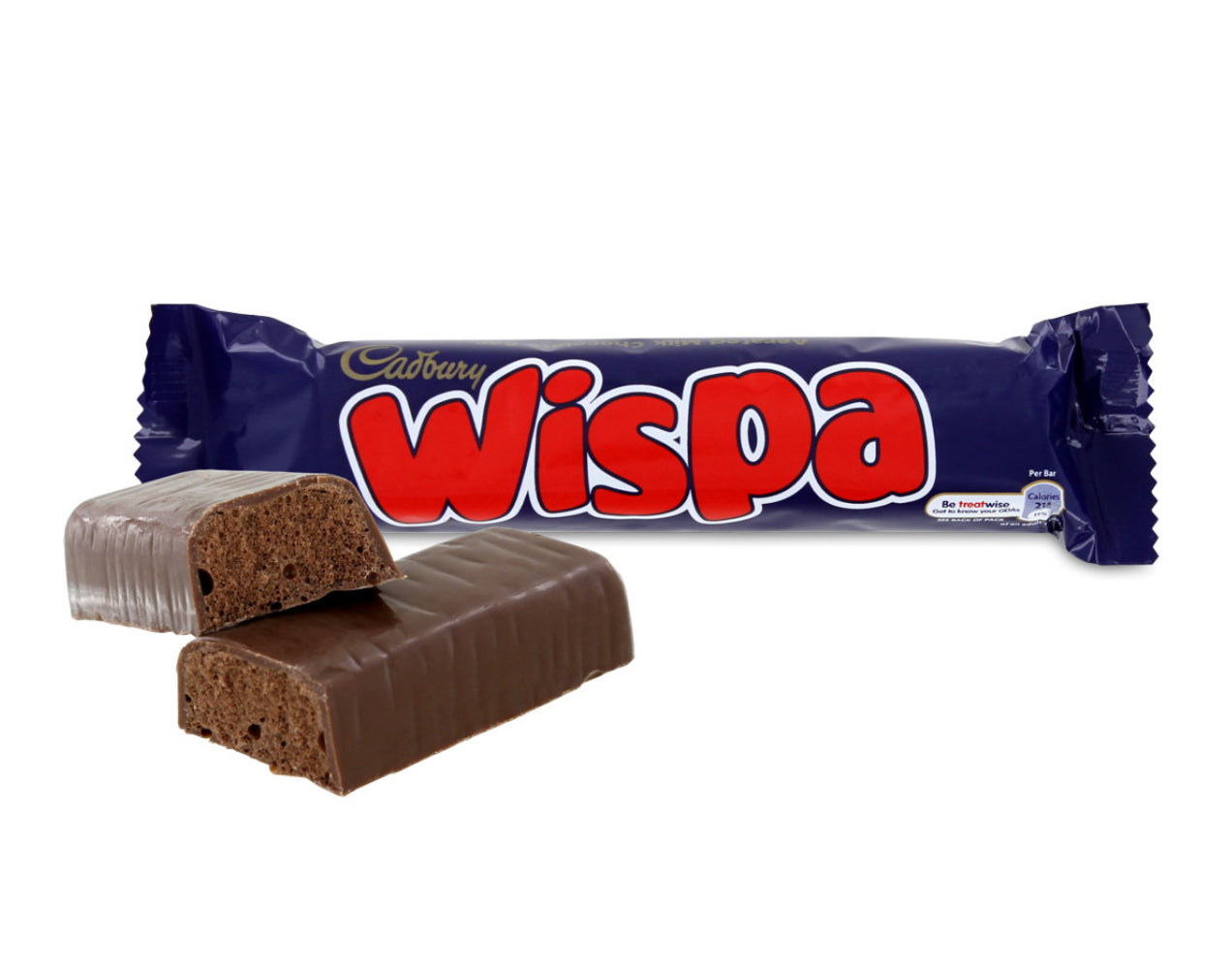 Cadbury Wispa Bar - Delicious Milk Chocolate with Bubbly Texture - Perfect for Snacking, Gifts & Desserts