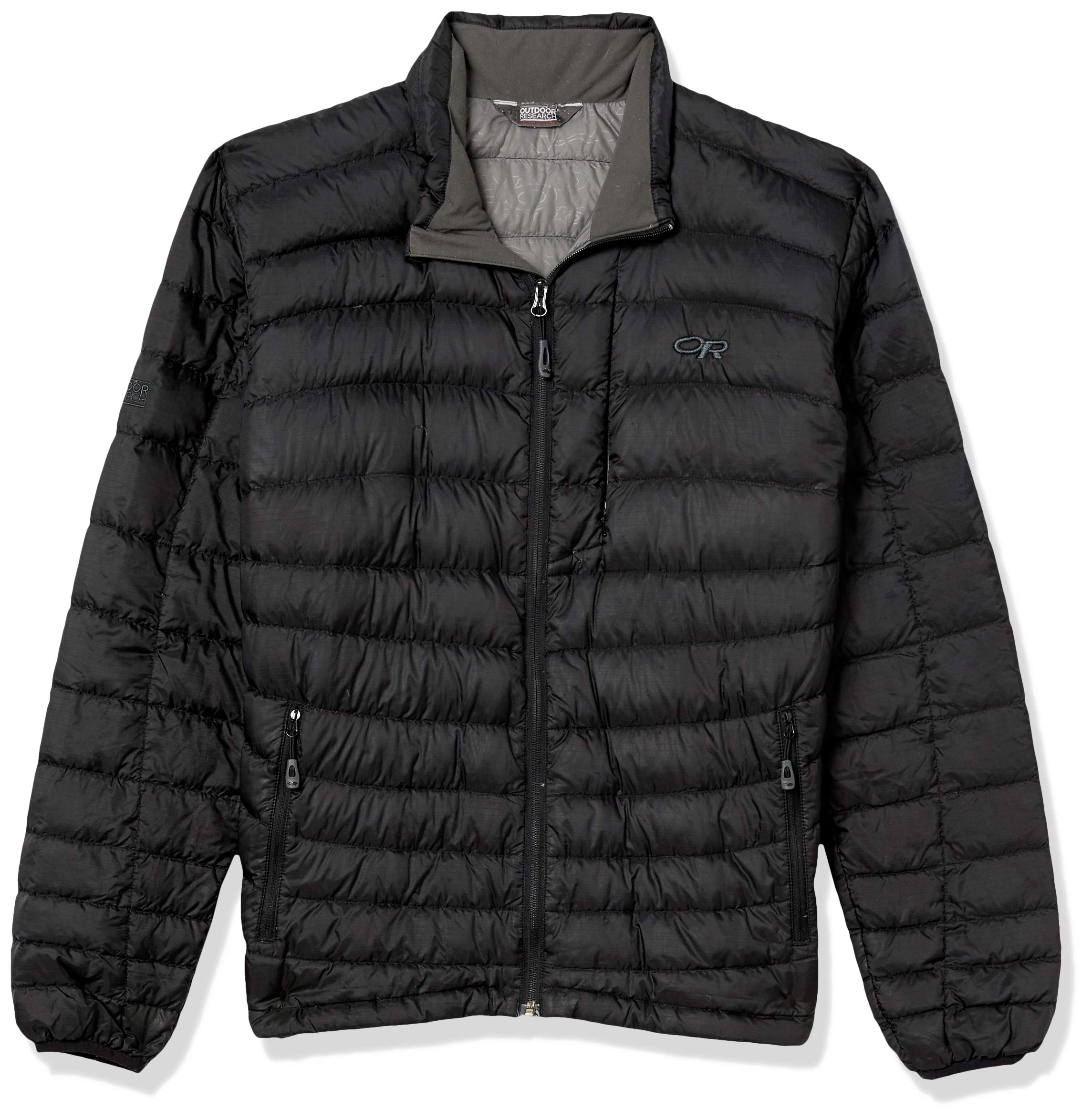 Outdoor Research Men's Transcendent Sweater - Lightweight Fleece Jacket for Hiking, Camping & Cold Weather - Warm & Breathable Outdoor Pullover