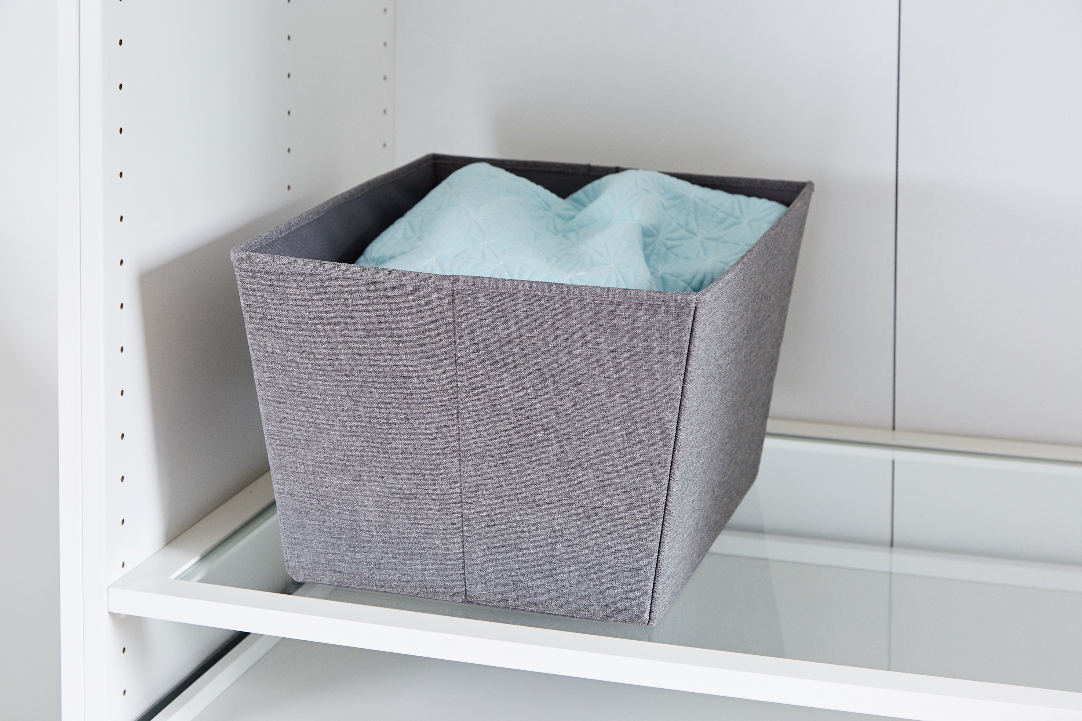 Reinforced MDF Basket - Durable Storage Solution for Home, Office & Organization | Perfect for Shelving, Closet & Pantry Storage