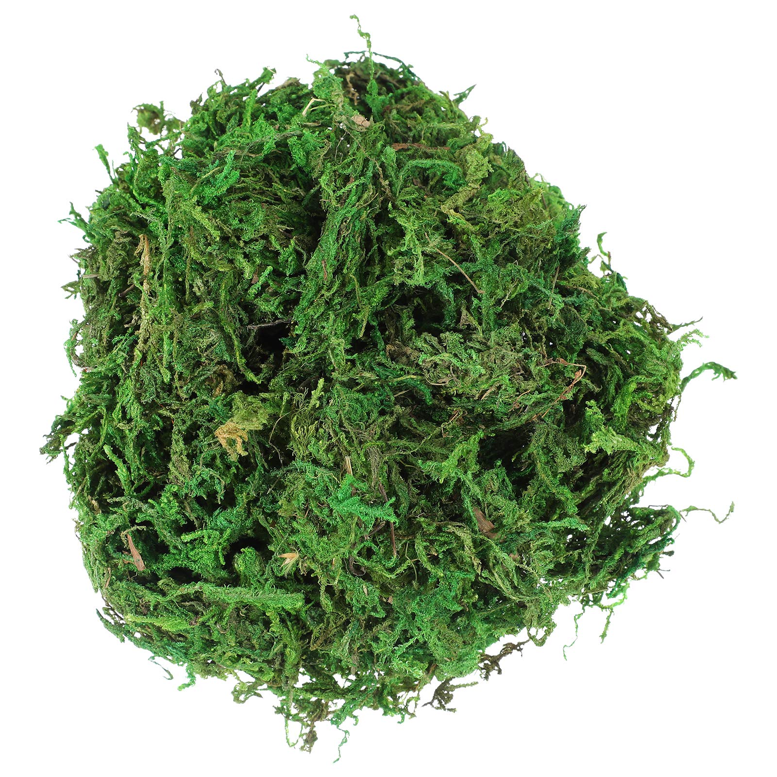 3 Packs of Artificial Moss Dried Moss - Dark Green Fake Lichen Plants (60g/Pack) for Fairy Garden, Terrarium, Home & Patio Decoration - Perfect for DIY Crafts, Table Centerpieces, and Miniature Landscapes