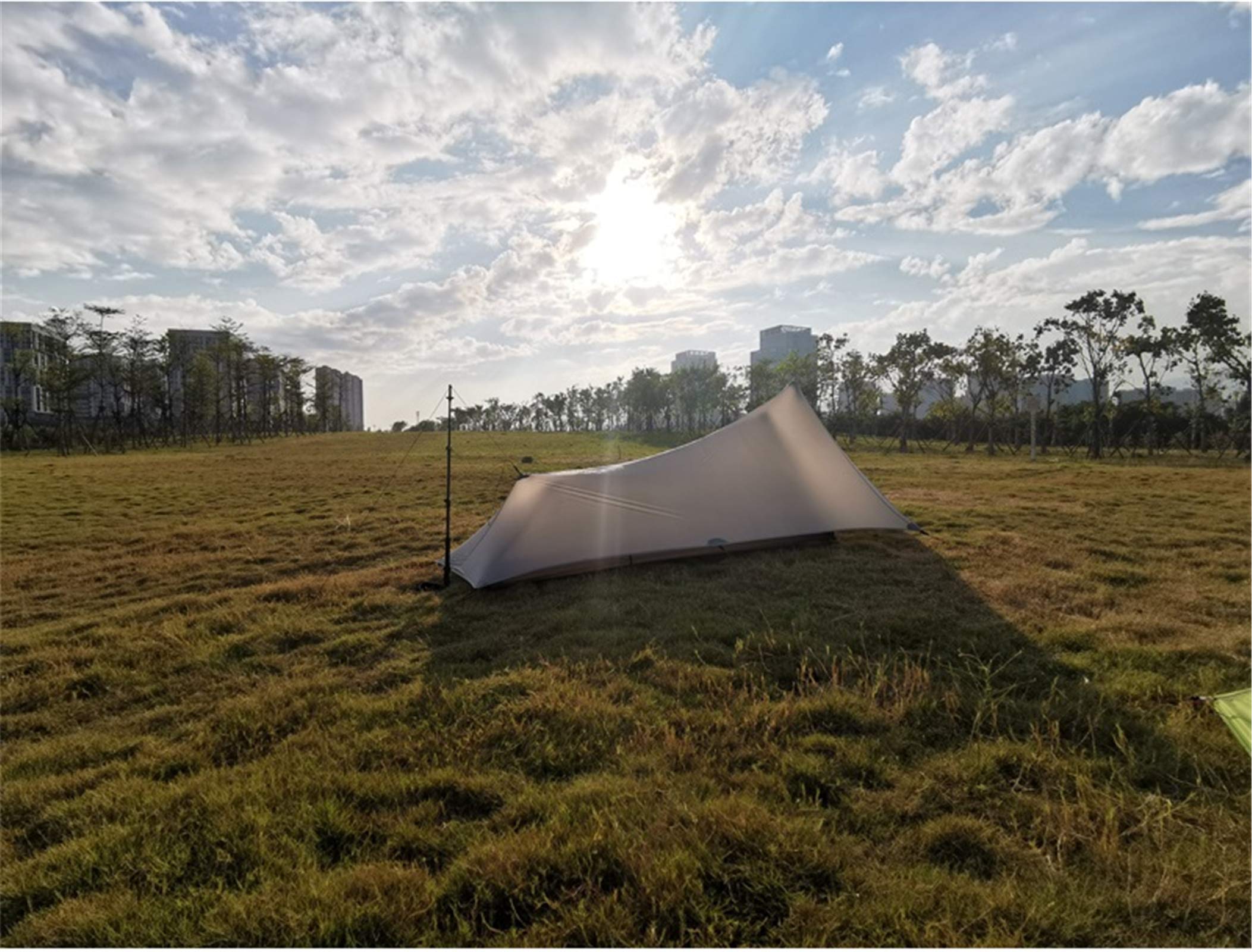 Ultralight Waterproof Pop Up Backpacking Tent - Easy Setup 1-2 Person Portable Sun Shelter for Camping, Hiking, Beach & Outdoor Festivals - Windproof & Privacy Design for Family Adventures