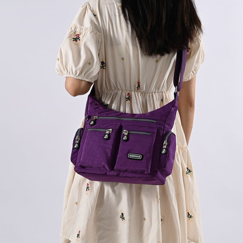 Women's Waterproof Crossbody Shoulder Bag with Multiple Pockets - Perfect for Travel, Shopping & Daily Use