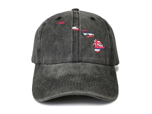 Hawaii Flag (Washed Black)
