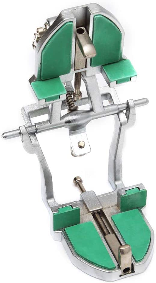 Adjustable Magnetic Dental Articulator - Universal Teeth Model Jaw Frame for Dentists & Lab Technicians | Perfect for Crowns, Bridges & Denture Fitting