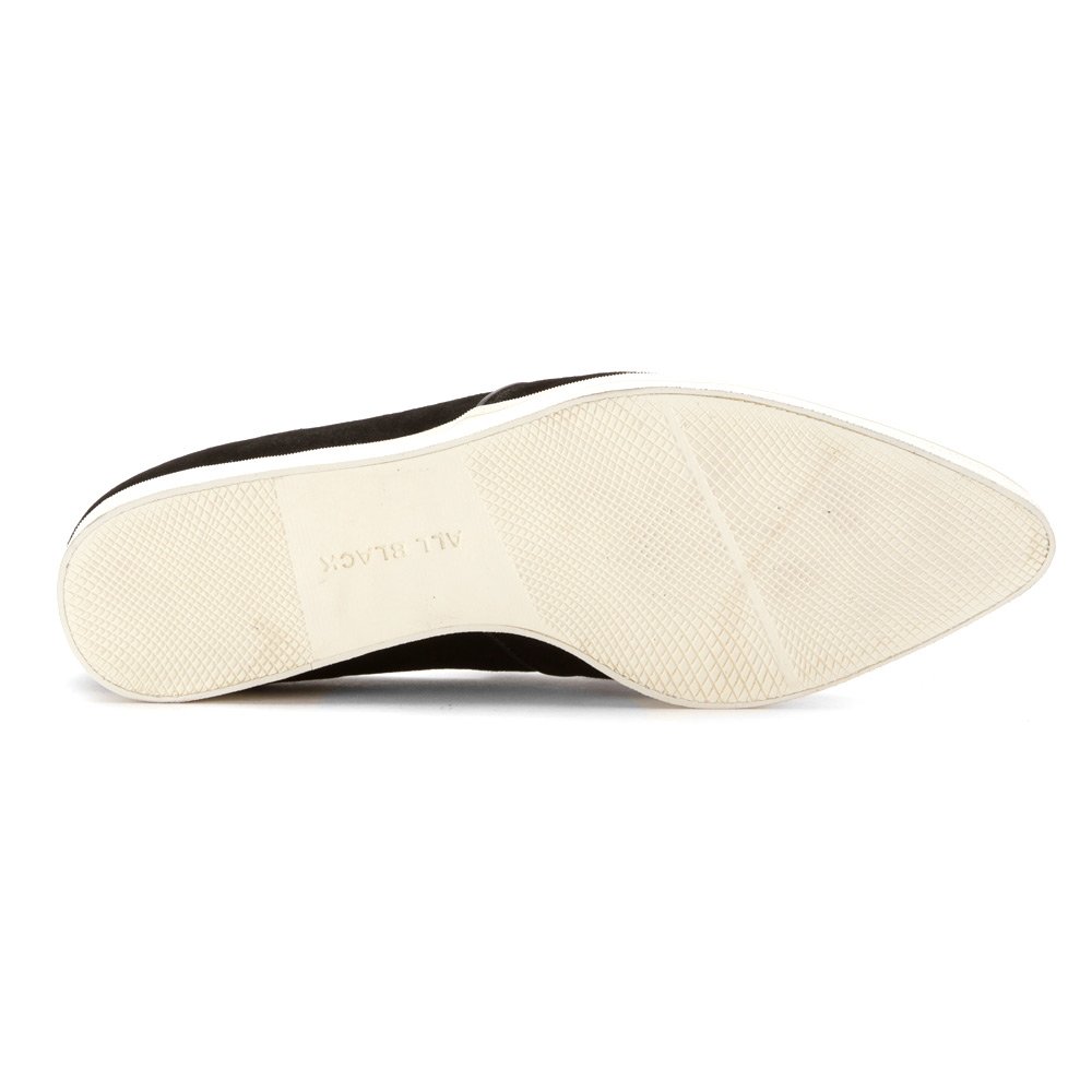 ALL BLACK Women's Slip-On Tuxedo Shoes Size 39 M EU - Elegant Formal Wear for Weddings, Parties & Evening Events
