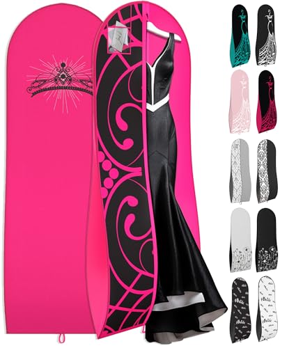 Hot Pink and Black Tiara Panel