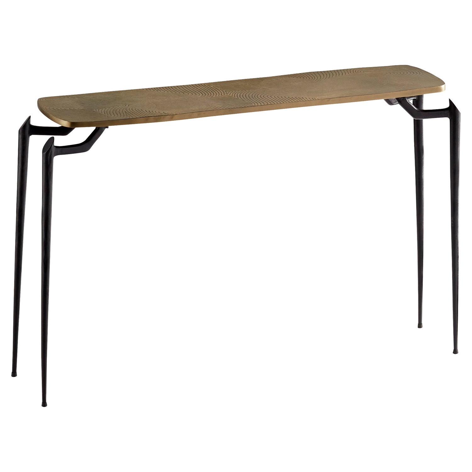 Cyan Design 11183 Tarsal Table - Gold & Black Accent End Table for Living Room, Bedroom, or Office Decor