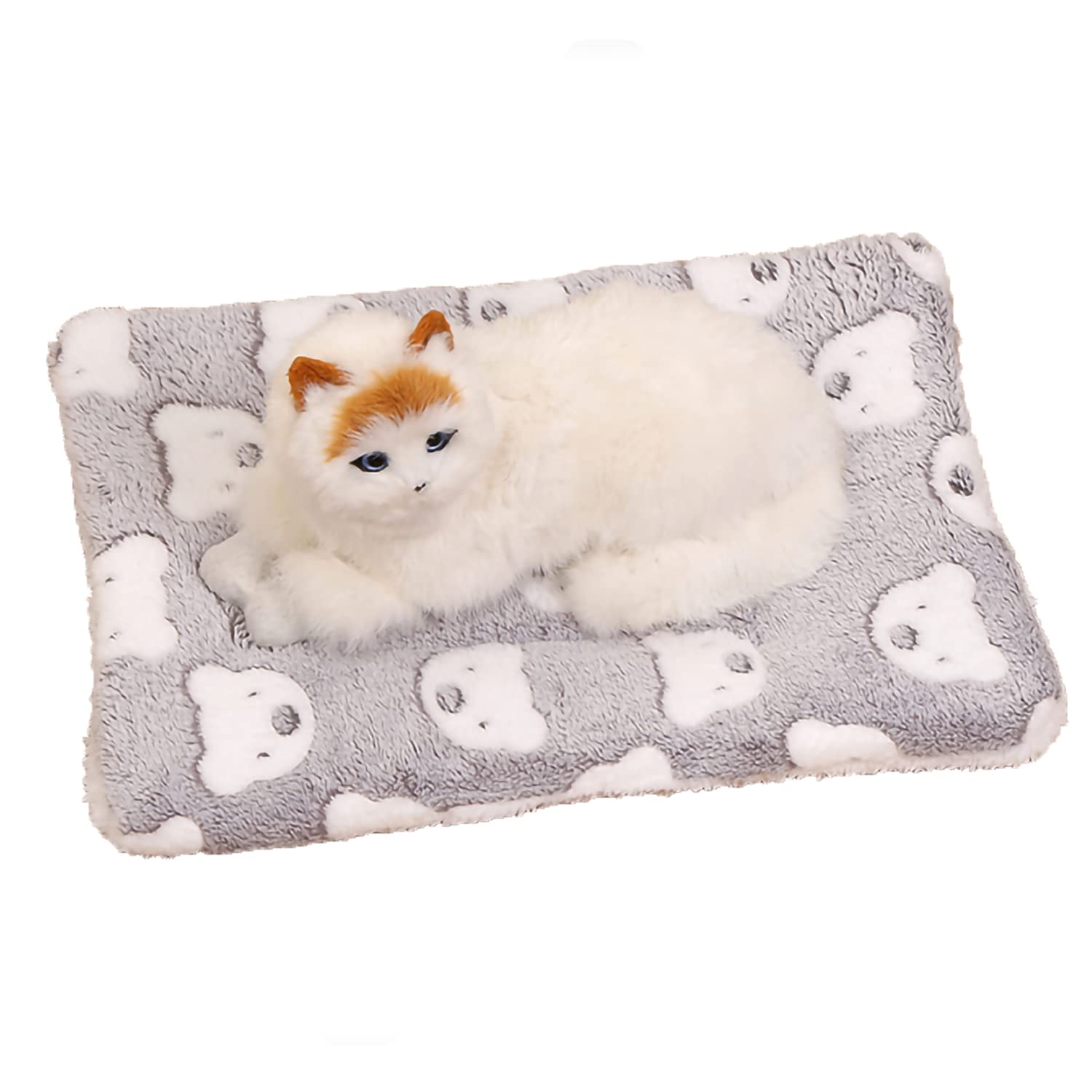 Soft & Cozy Cat Anxiety Blanket - Calming Pet Blanket for Cats with Anxiety Relief (Small, Large) - Perfect for Stress Relief, Travel & Cuddling at Home