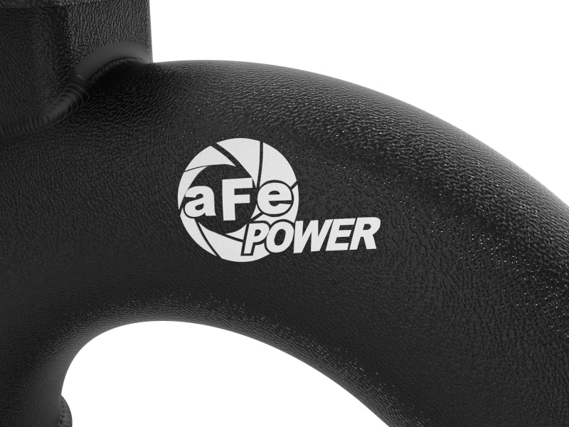 AFE 18-22 Kia Stinger V6 3.3L BladeRunner Aluminum Hot/Cold Charge Pipe Kit - Black - Performance Boost for Racing & Daily Driving