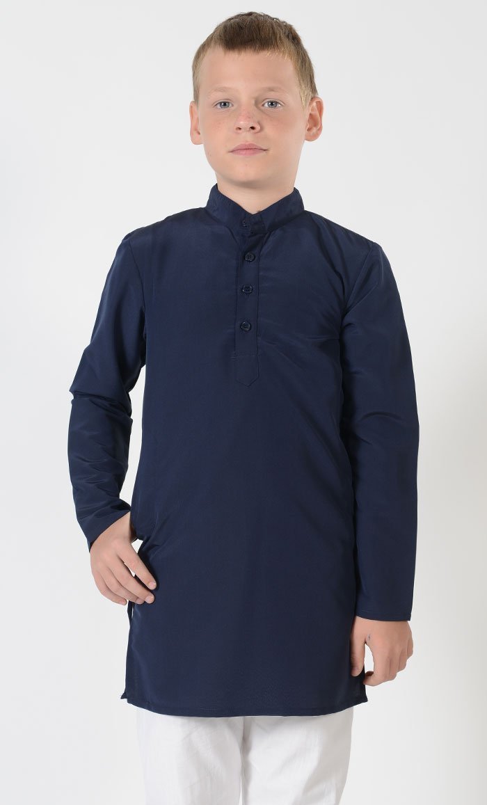 Boys Basic Kashibo Tunic - Comfortable Cotton Top for Kids | Perfect for School, Playdates & Casual Wear | Final Sale