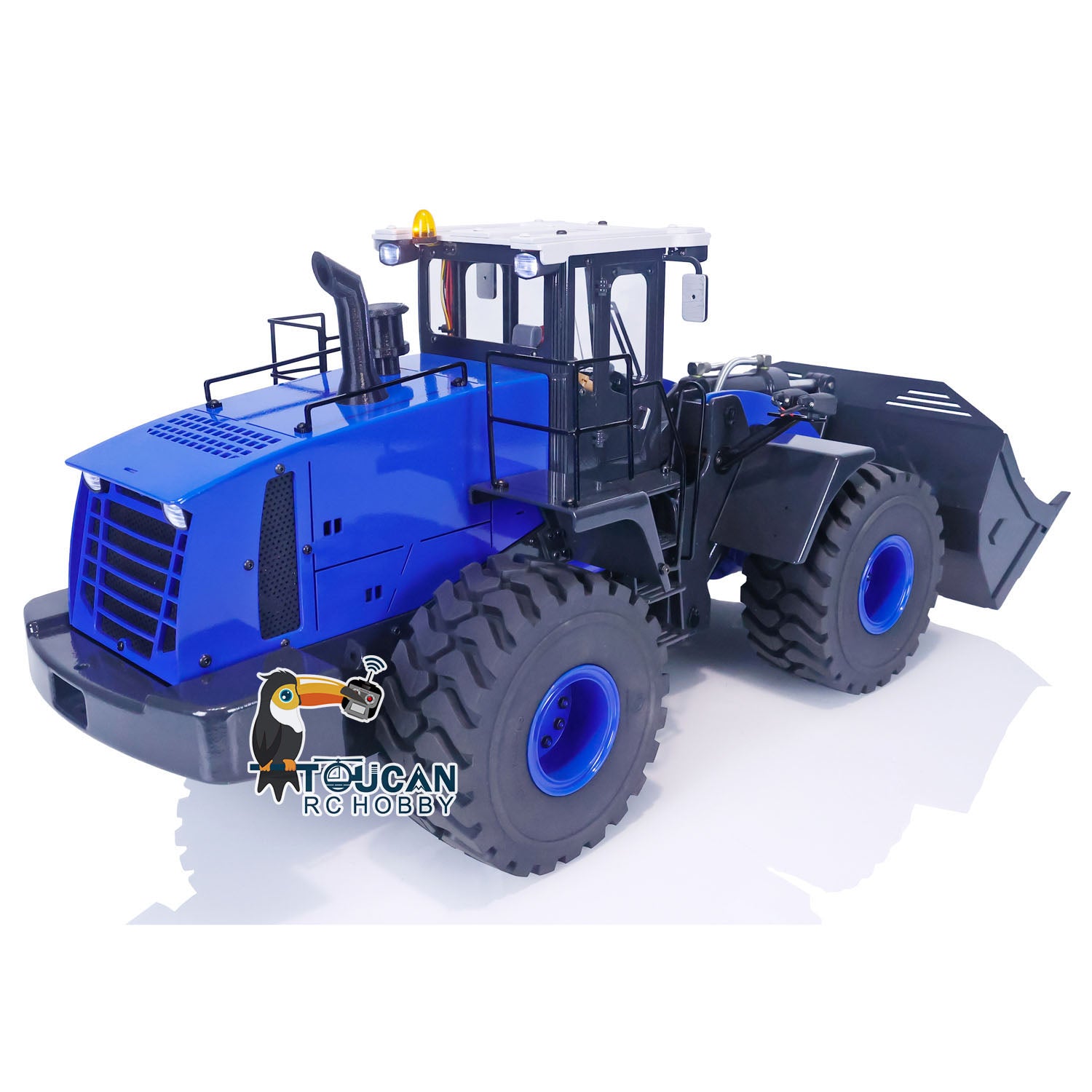 1/14 Scale WA470 RC Hydraulic Loader Toy - 980L Metal Construction Vehicle with Lights & Sound | Ready-to-Run XDRC Remote Control Truck | Perfect for Kids Play, Construction Site Simulation & RC Hobbyists
