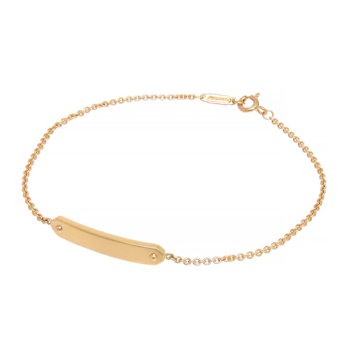 18K Gold Tag Chain Bracelet for Women - Dainty Layering Bracelet, Adjustable Link Chain, Minimalist Jewelry Gift for Her - Perfect for Everyday Wear, Stacking & Special Occasions