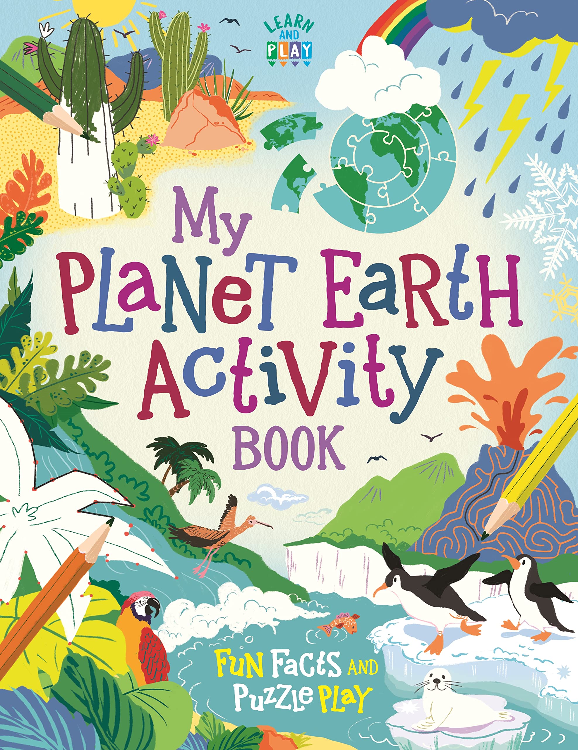 My Planet Earth Activity Book: Fun Facts, Puzzles & Learning Games for Kids | STEM Education & Homeschooling Resource