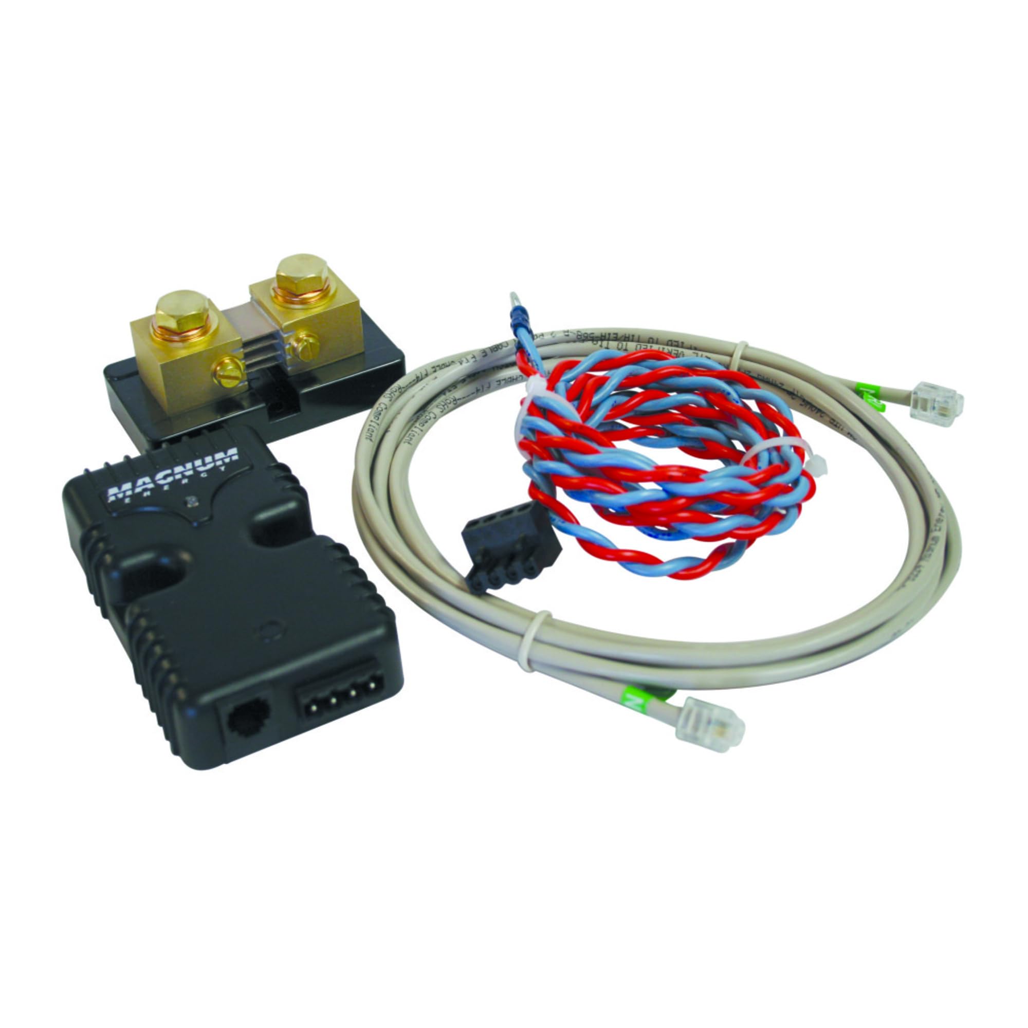 Magnum MEBMK 12V 24V Battery Monitor Kit - Accurate Voltage Current Capacity Tracking for RV, Marine, Solar Power Systems