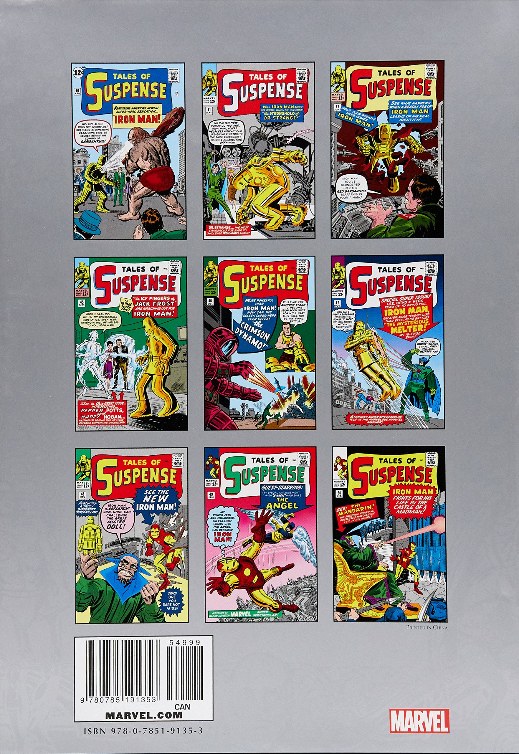 Marvel Masterworks The Invincible Iron Man Vol. 1 - Classic Comic Book Collection for Superhero Fans | Perfect for Collectors, Gifts & Reading at Home