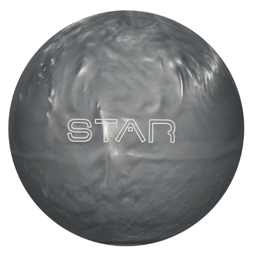 Premium ELITE Star Silver Pearl Bowling Ball for Strikes & Spares - Perfect for League Play & Tournament Performance