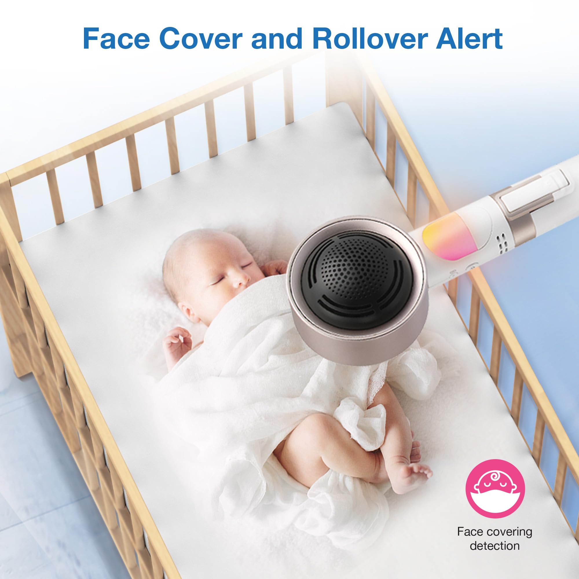 VTech V-Care VC2105 1080p FHD Smart Baby Monitor with 5