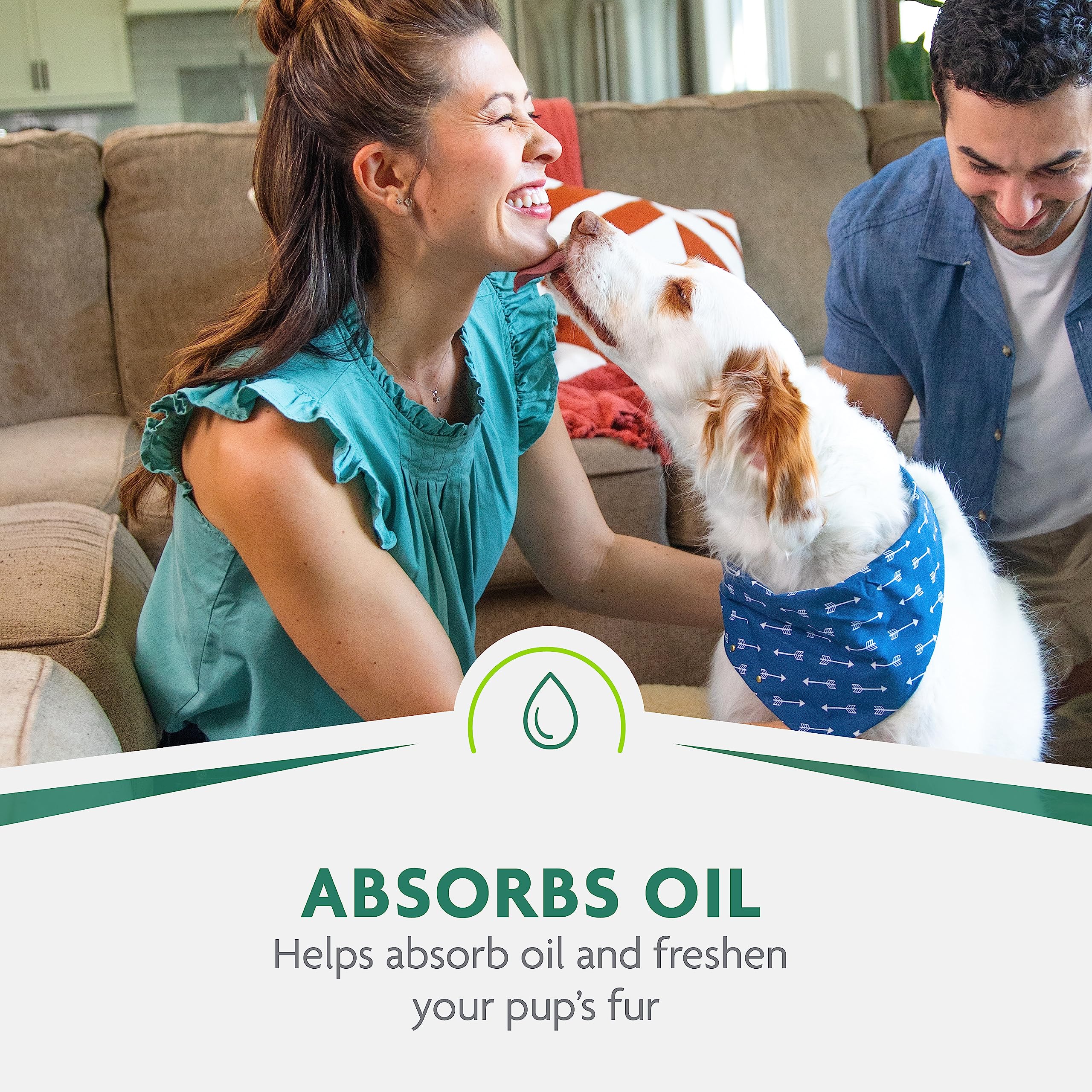 FURminator Dry Shampoo for Dogs & Cats | 7 oz Waterless Bath Spray | Reduces Odors & Freshens Coat Between Baths | Perfect for Travel, Post-Vet Visits & Quick Cleanups