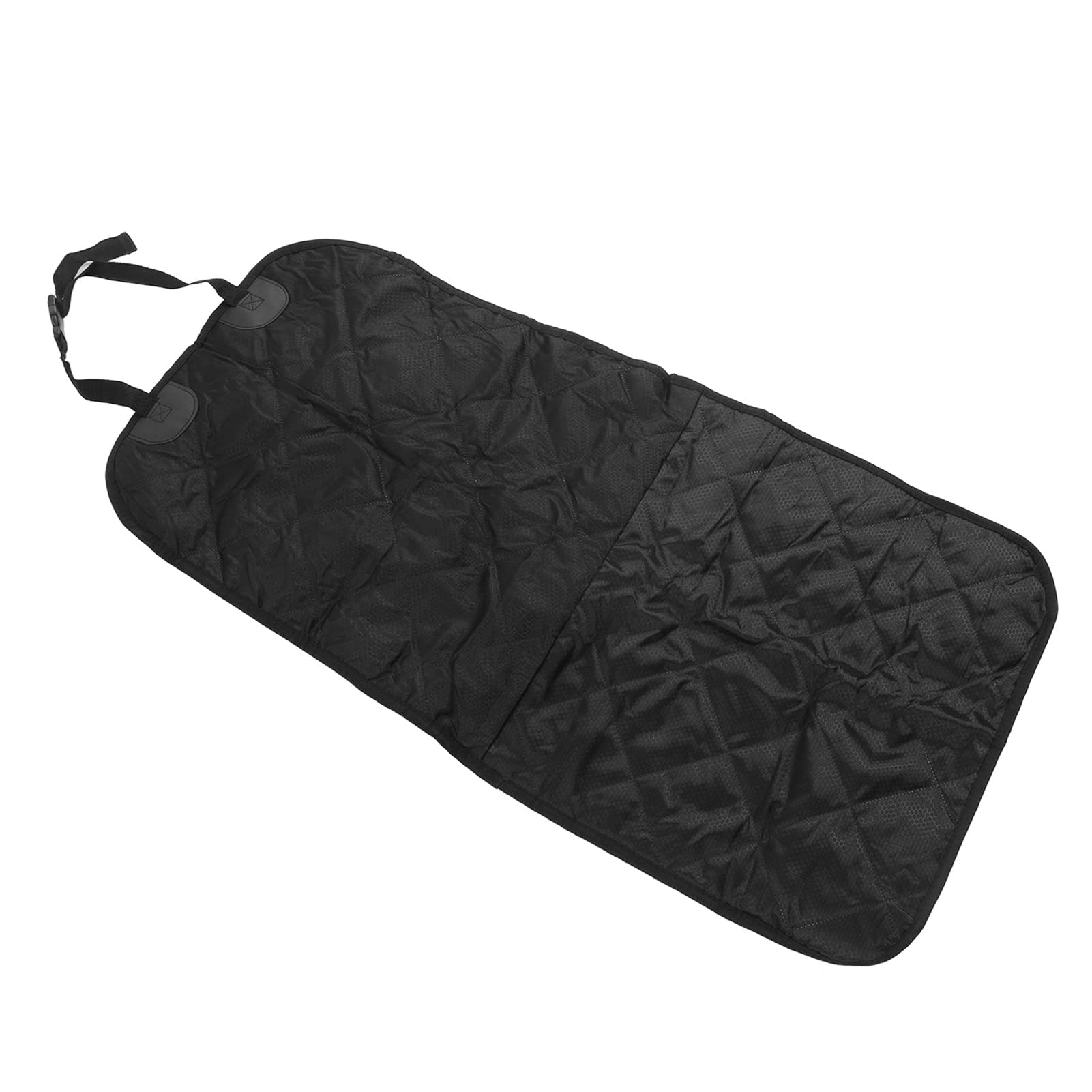 Okuyonic Dog Car Seat Cover - Black Oxford Cloth Front Seat Protector for Pets | Waterproof & Non-Slip Pet Travel Accessory | Perfect for Road Trips & Daily Commutes