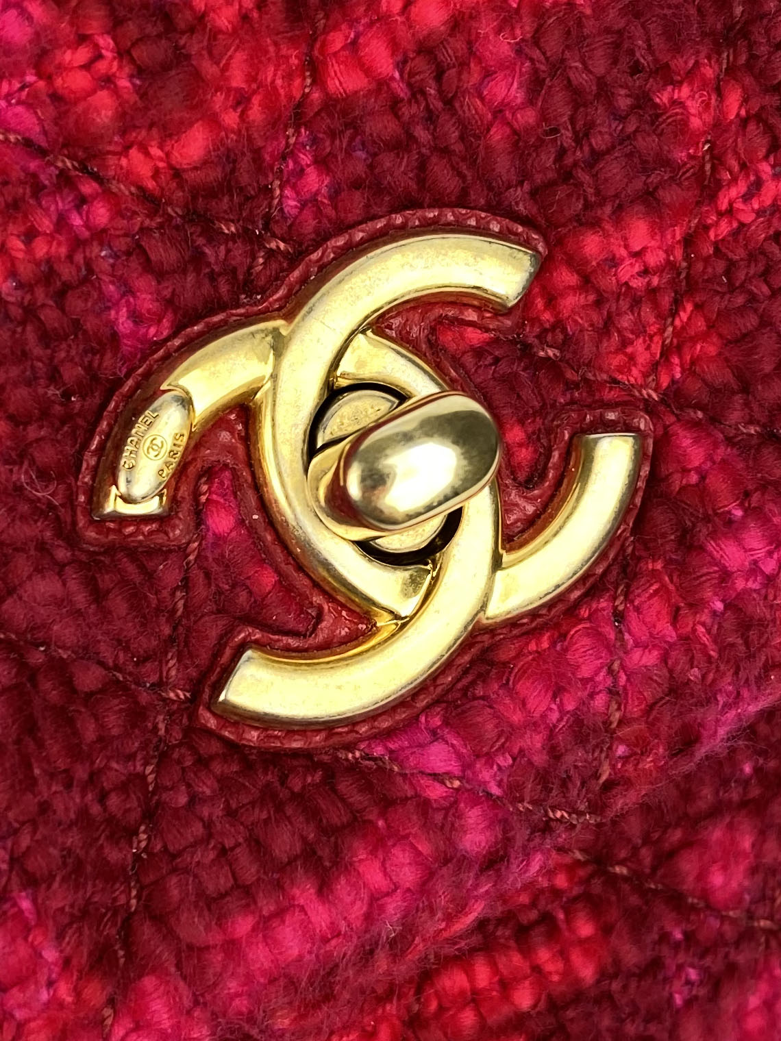 Chanel Small Pink Tweed Coco Handle Bag - Luxury Designer Handbag for Women | Perfect for Parties, Weddings & Everyday Elegance