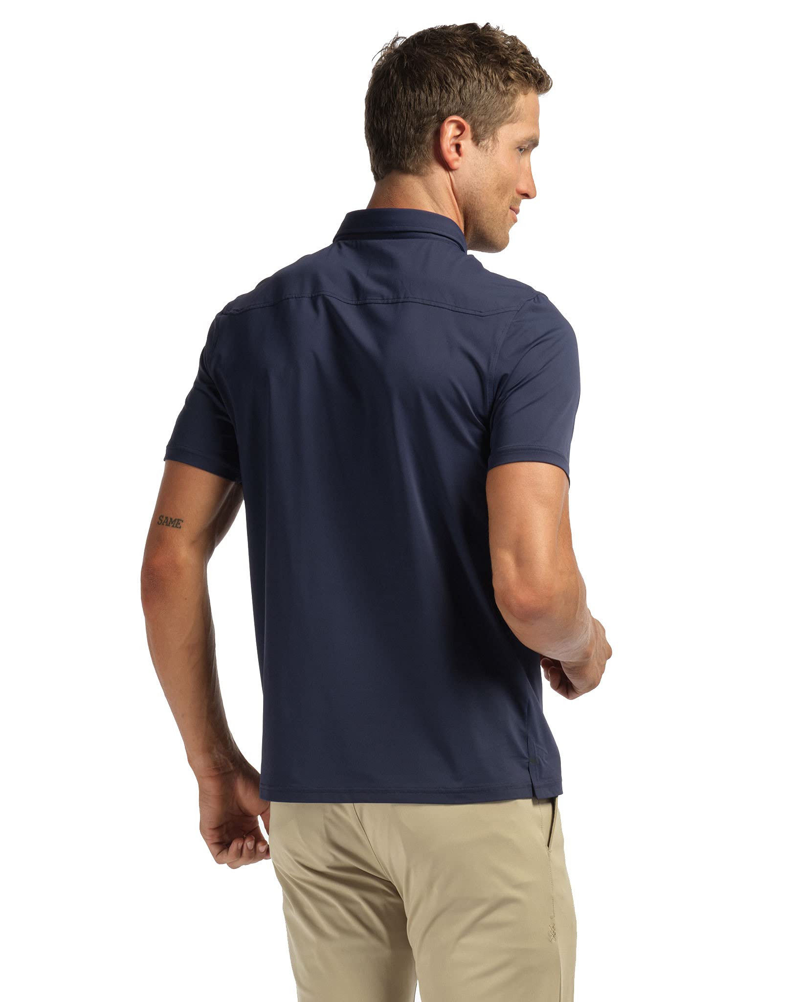 Rhone Men's Casual T-Shirt - Soft Cotton Comfort Fit Tee for Everyday Wear | Gym, Lounge, Workout & Street Style