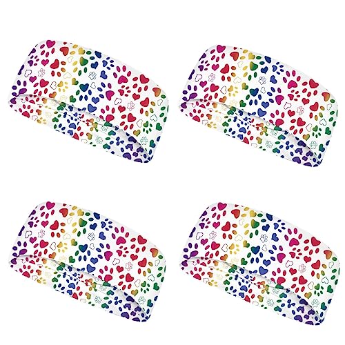 Rainbow Dog Paw