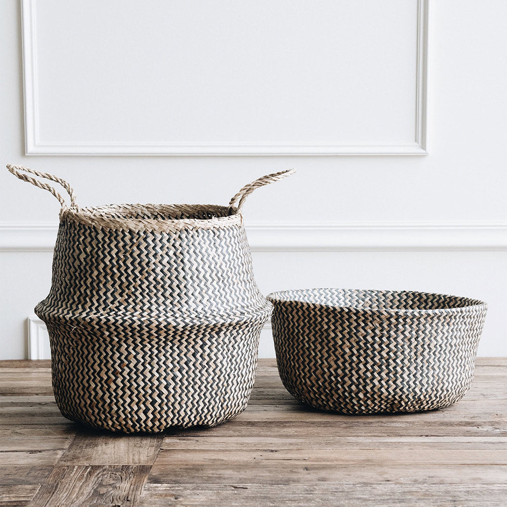 Collapsible Rice Basket - Foldable Storage Container for Rice, Grains & Dry Food - Perfect for Kitchen Pantry Organization & Space Saving