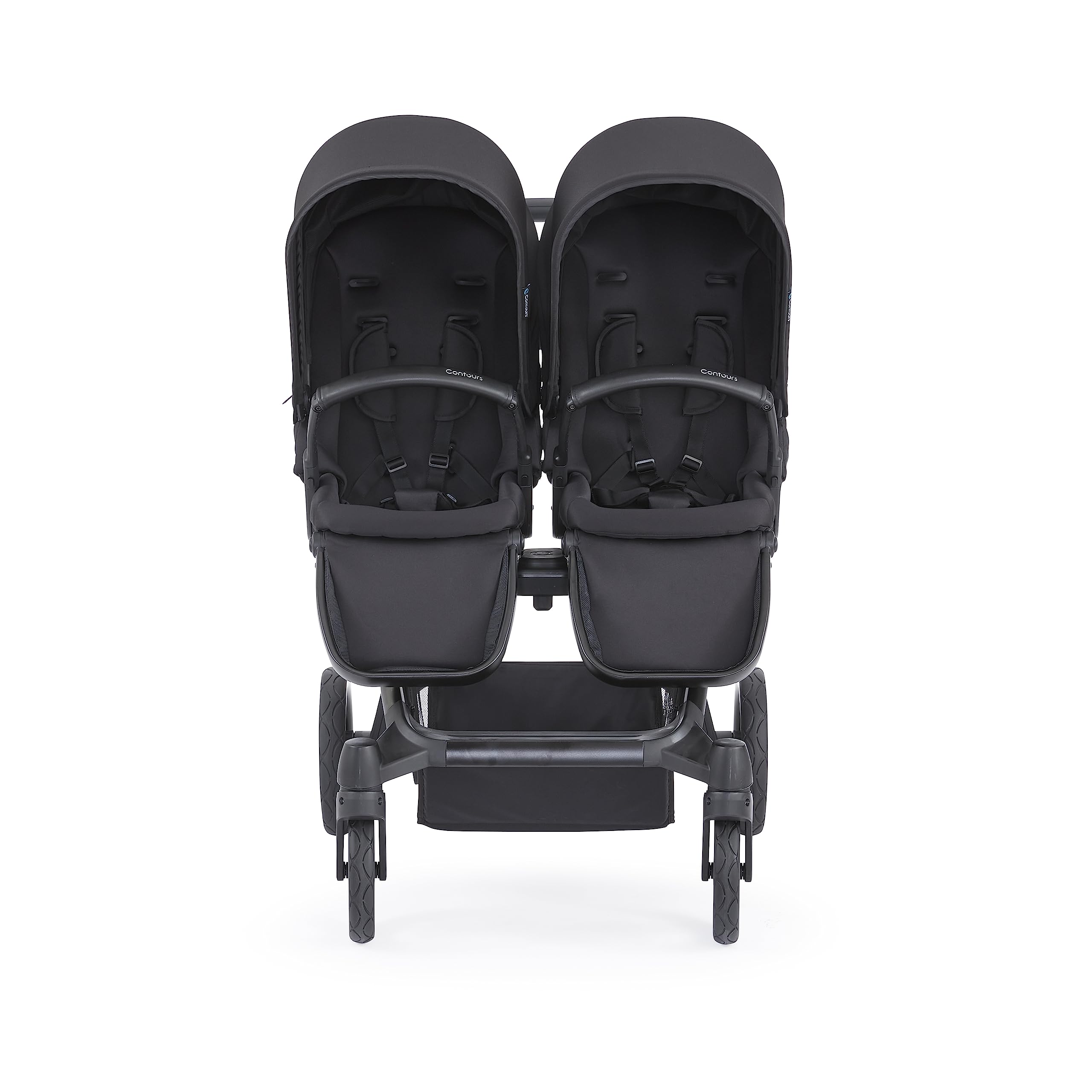 Contours Element Baby Stroller with Reversible Second Seat | Compatible Only with Contours Element Strollers | Stealth Black | Perfect for Twins, Siblings or Parent-Child Outings