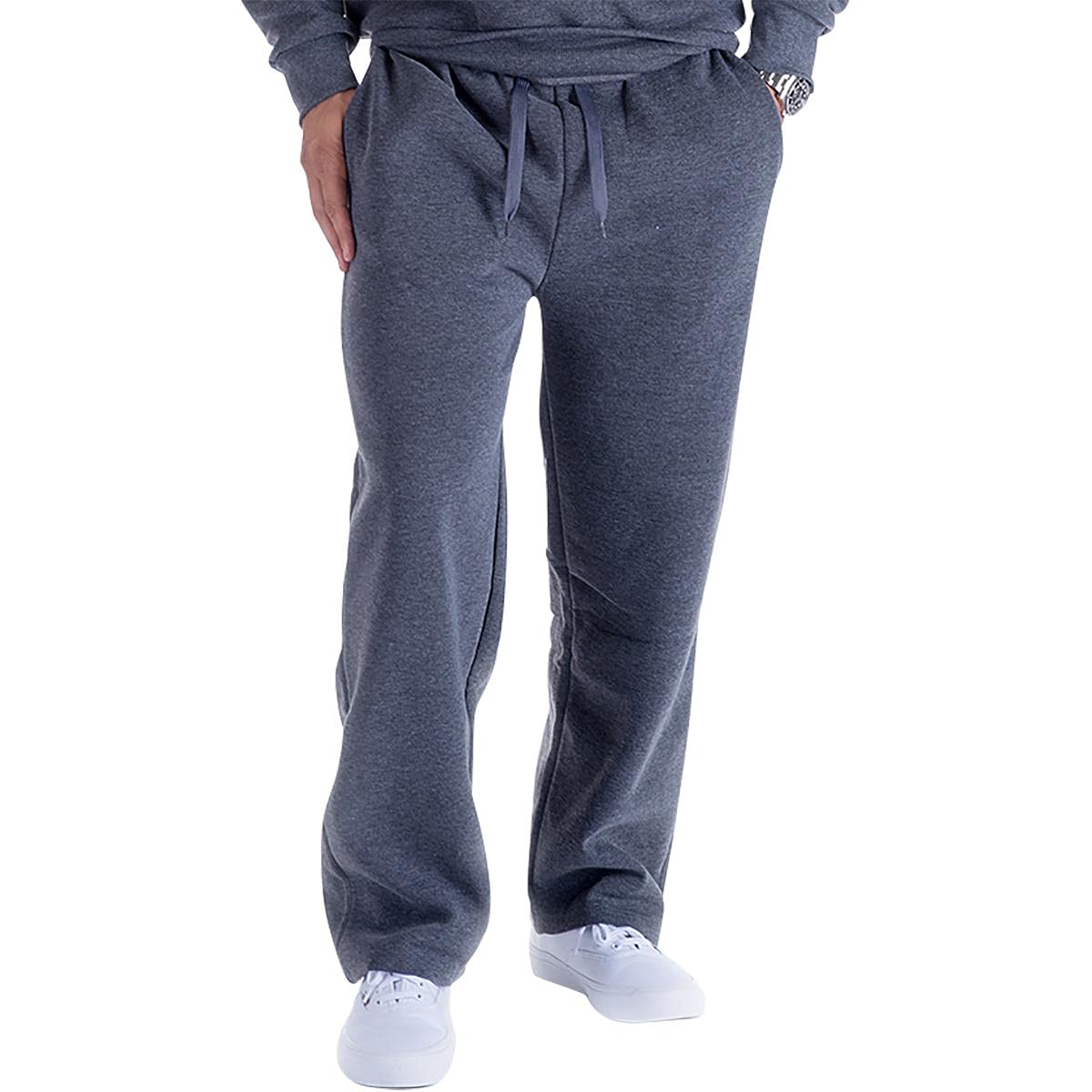 Gary Com Men's Sweatpants - Athletic Workout Joggers with Deep Pockets for Gym, Running & Training - Fleece Lounge Pants for Men - Perfect for Workouts, Casual Wear & Relaxing at Home