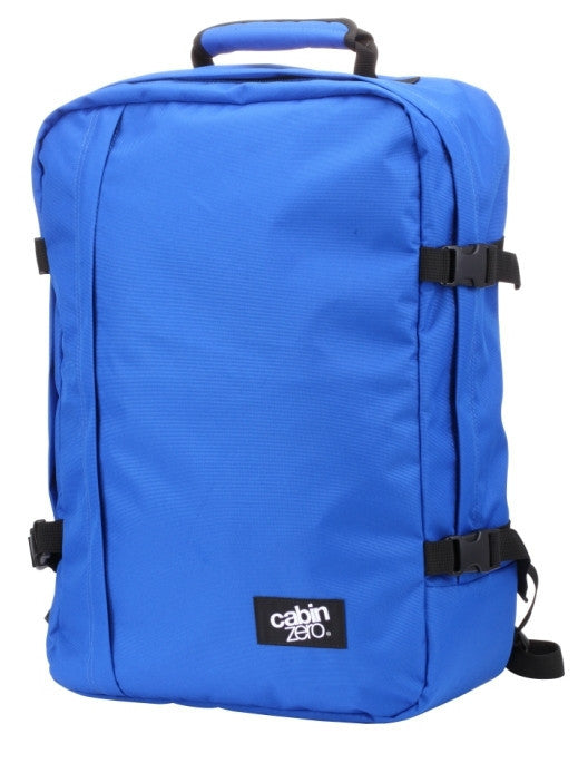 CabinZero Classic 44L Travel Backpack - Lightweight Carry-On Luggage for Men & Women | Perfect for Airplane, Weekend Trips & Outdoor Adventures