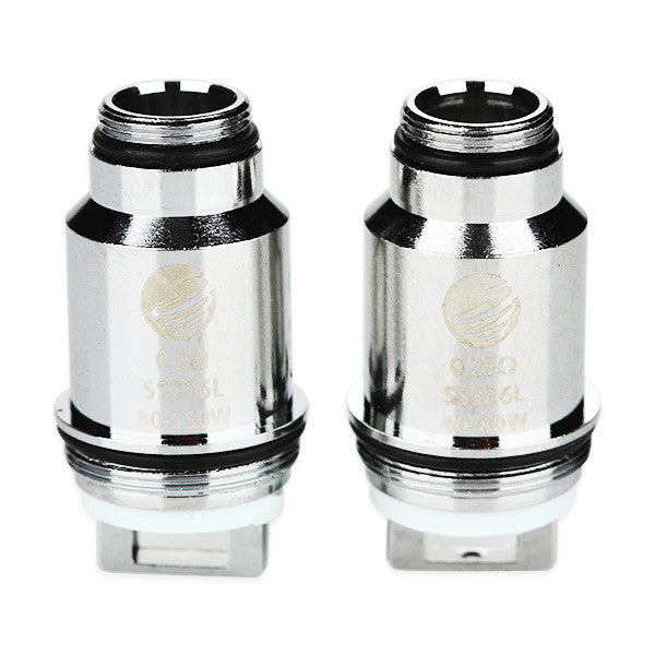 IJOY Tornado 150 Replacement SS316L Coil Head 5-Pack - Compatible with IJOY Tornado 150 Vape Tank - Stainless Steel Coils for Smooth Vaping Experience - Perfect for Cloud Chasing and Flavor Enhancement