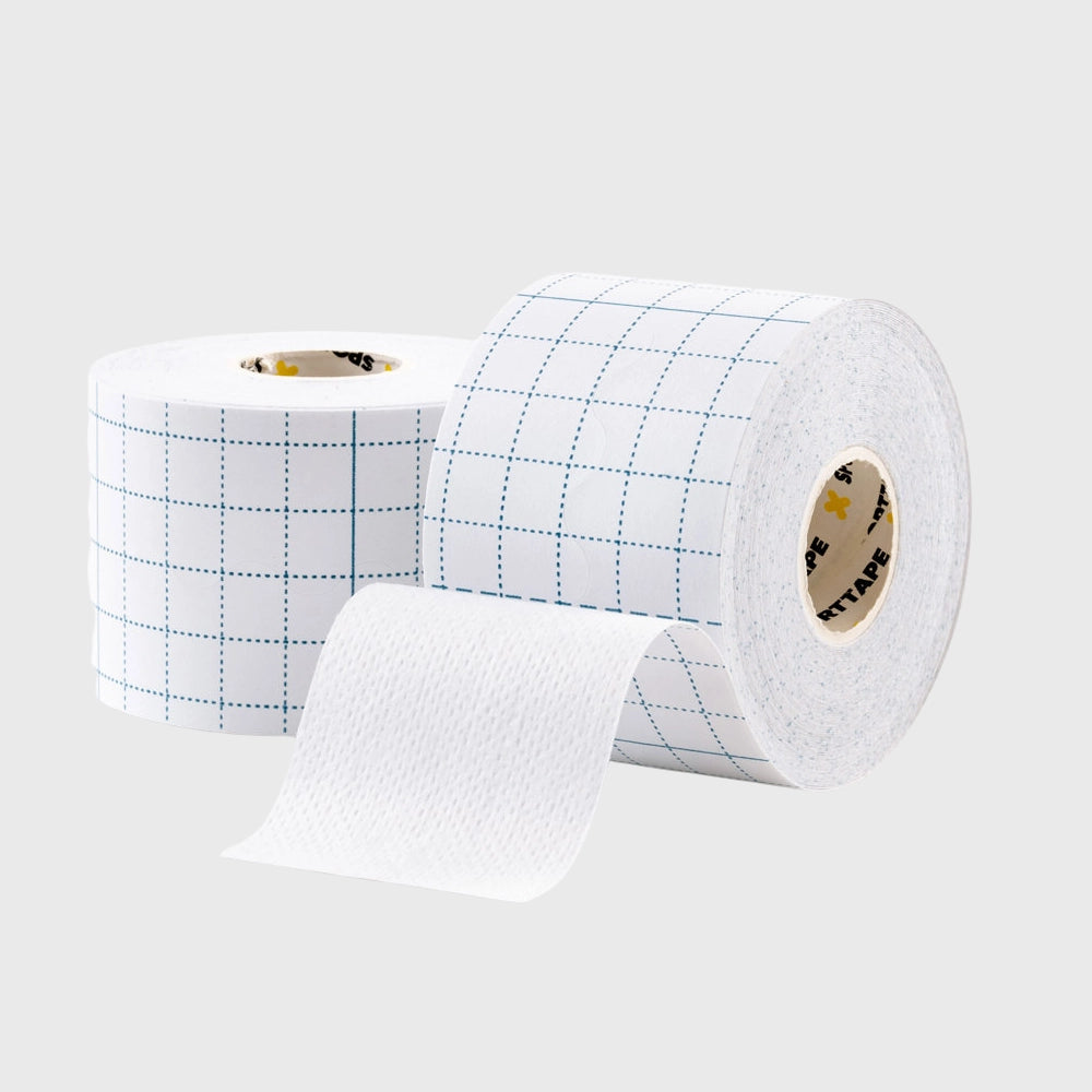 SportTape 5cm x 10m Athletic Tape for Sports Injuries, Muscle Support & Joint Stability - Ideal for Running, Gym Workouts & Physical Therapy