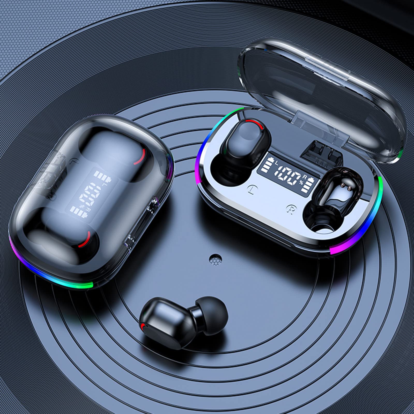 Premium Wireless Bluetooth Earbuds with Active Noise Cancelling, Built-in Mic & Immersive Sound for Workouts, Commuting & Travel | In-Ear Headphones for iPhone & Android