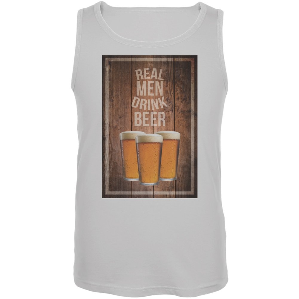 St. Patrick's Day Beer Lover White Tank Top for Men - Perfect for Irish Pub Crawls & Festive Celebrations
