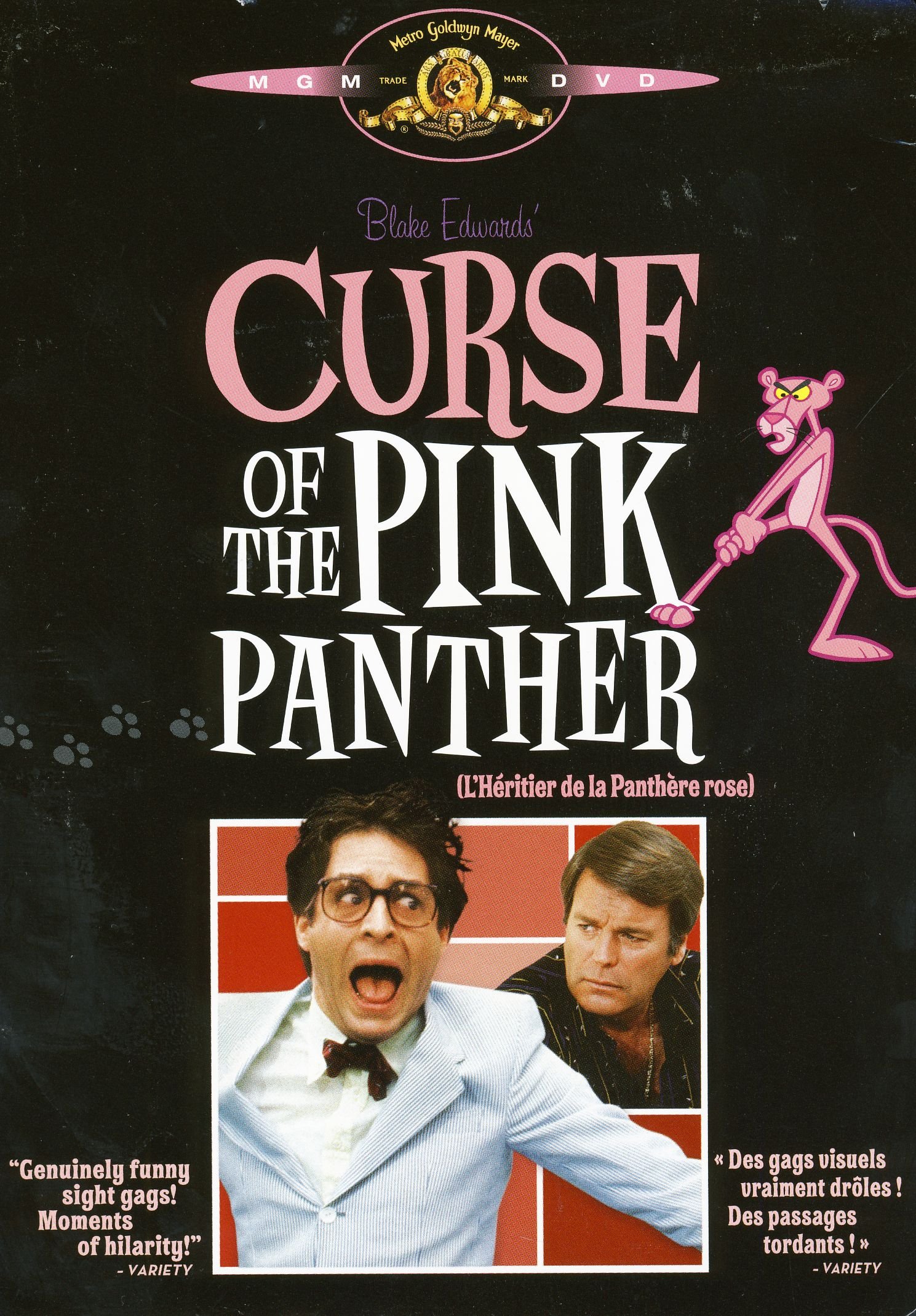 Curse of the Pink Panther DVD - Classic Comedy Movie with Bonus Cash - Perfect for Movie Nights & Collector's Gifts