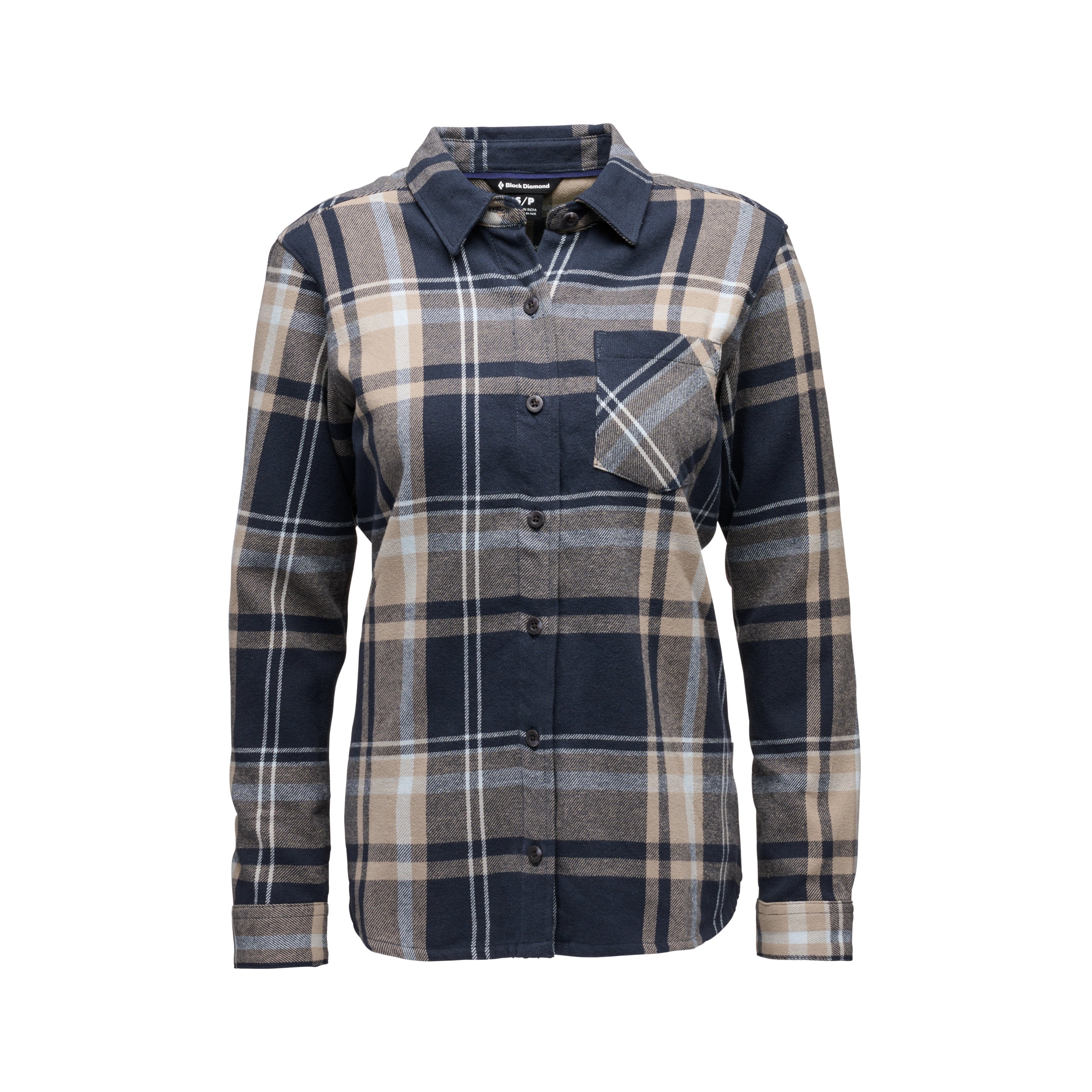 Women's Soft & Cozy Flannel Shirt - Warm Plaid Button-Up Top for Casual Outfits & Fall Layering
