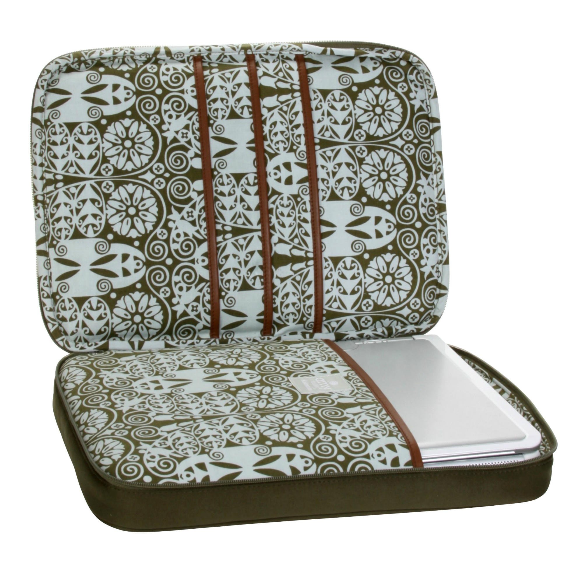 Amy Butler for Kalencom NOLA Laptop Wrap - Stylish Protective Sleeve for 13-15 Inch MacBook & Laptops - Perfect for Work, Travel & School Use