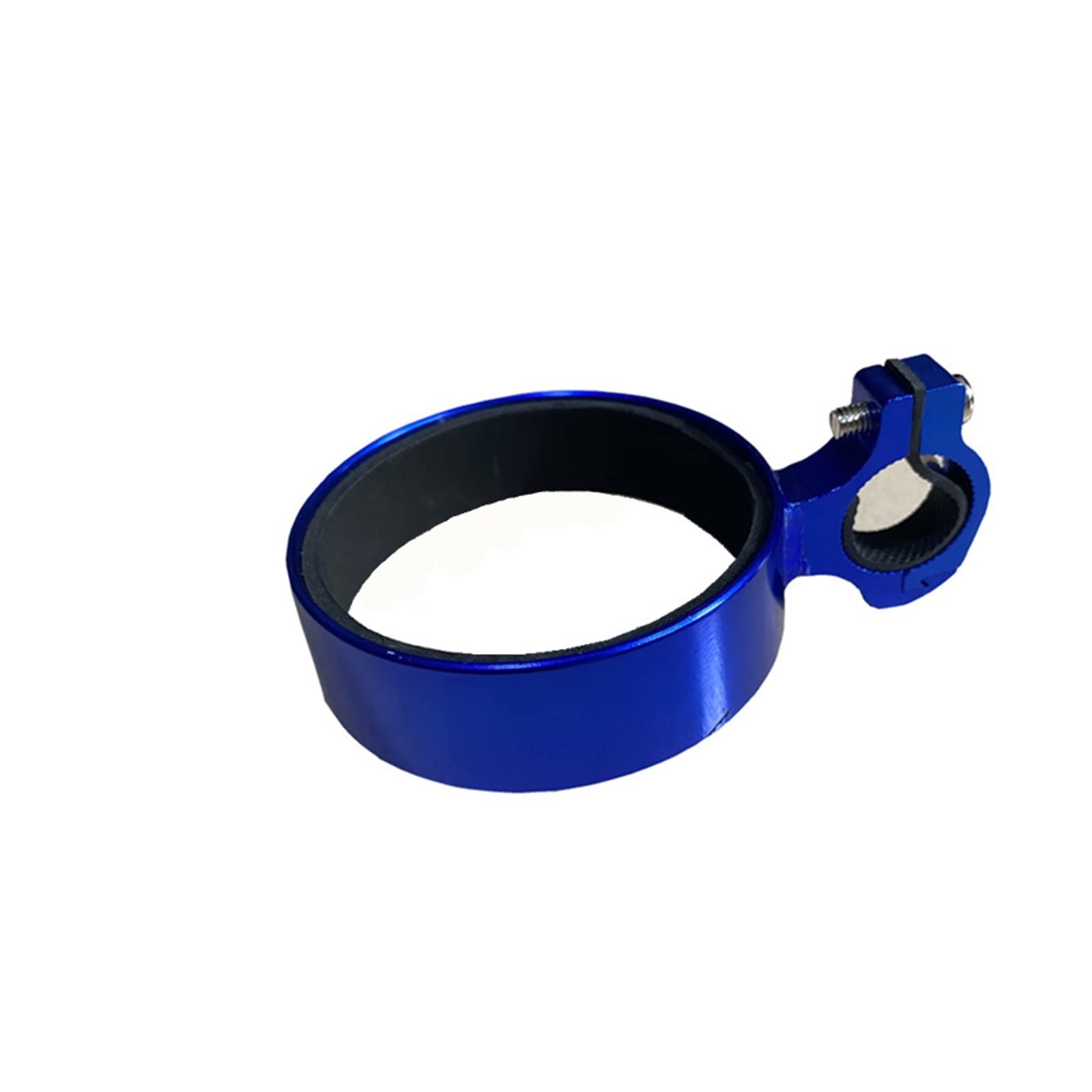 WAHI Aluminum Bike Water Bottle Cage Holder - Universal Bicycle Coffee & Tea Cup Mount Bracket (Blue Metal) - Perfect for Cycling, Commuting & Outdoor Adventures