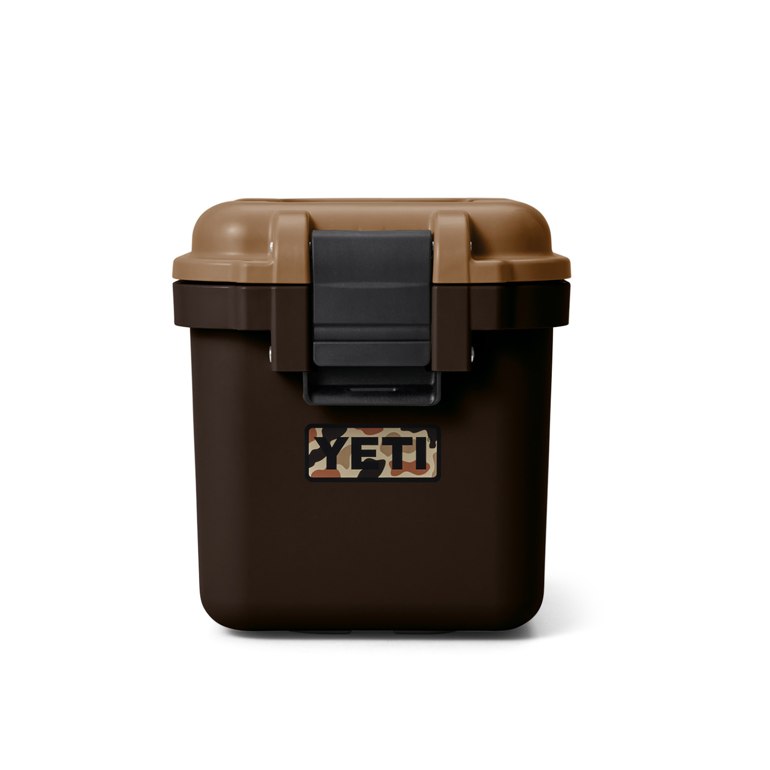 Yeti LoadOut GoBox 15 - Waterproof Dry Box for Outdoor Gear | Camping, Fishing & Hunting Storage | Wetlands Brown Color