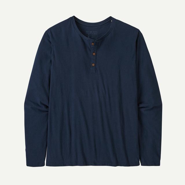 Men's Long Sleeve Henley Shirt - Comfortable Casual Button-Up Top for Everyday Wear | Perfect for Work, Date Night & Weekend Outings
