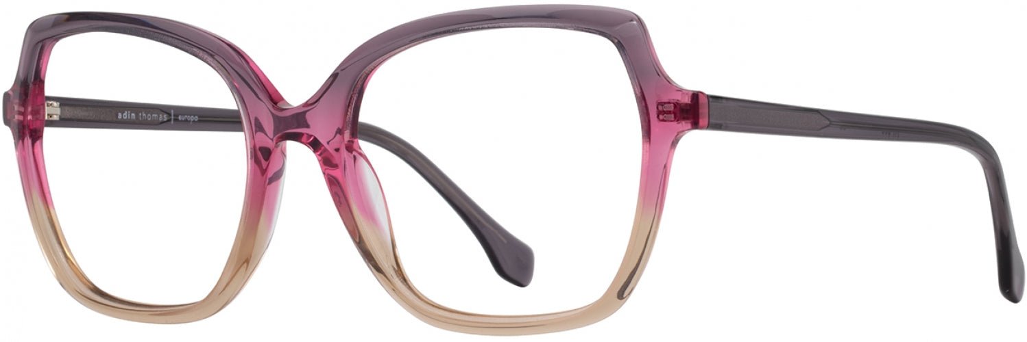 Adin Thomas AT596 Stylish Eyeglasses for Men & Women - Trendy Lightweight Frame for Reading & Fashion - Perfect for Work, School & Everyday Use