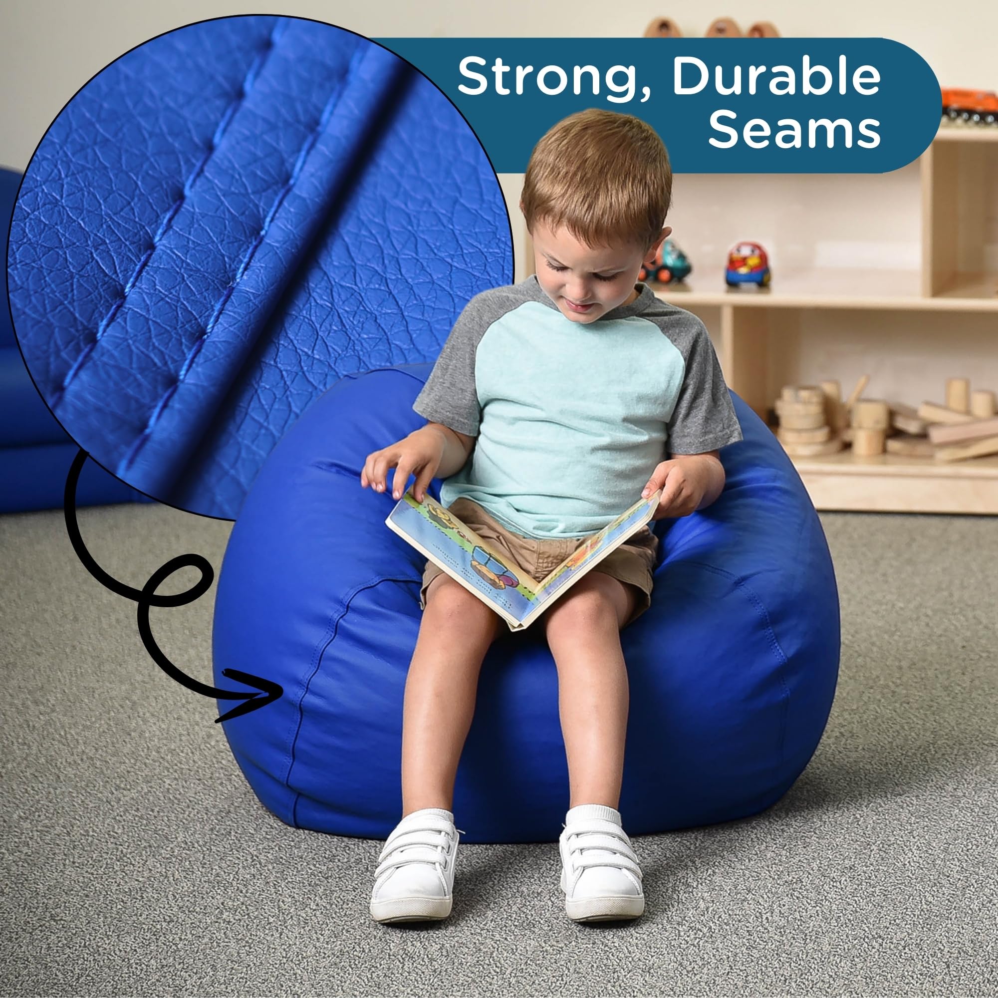 Kids Bean Bag Chair 26