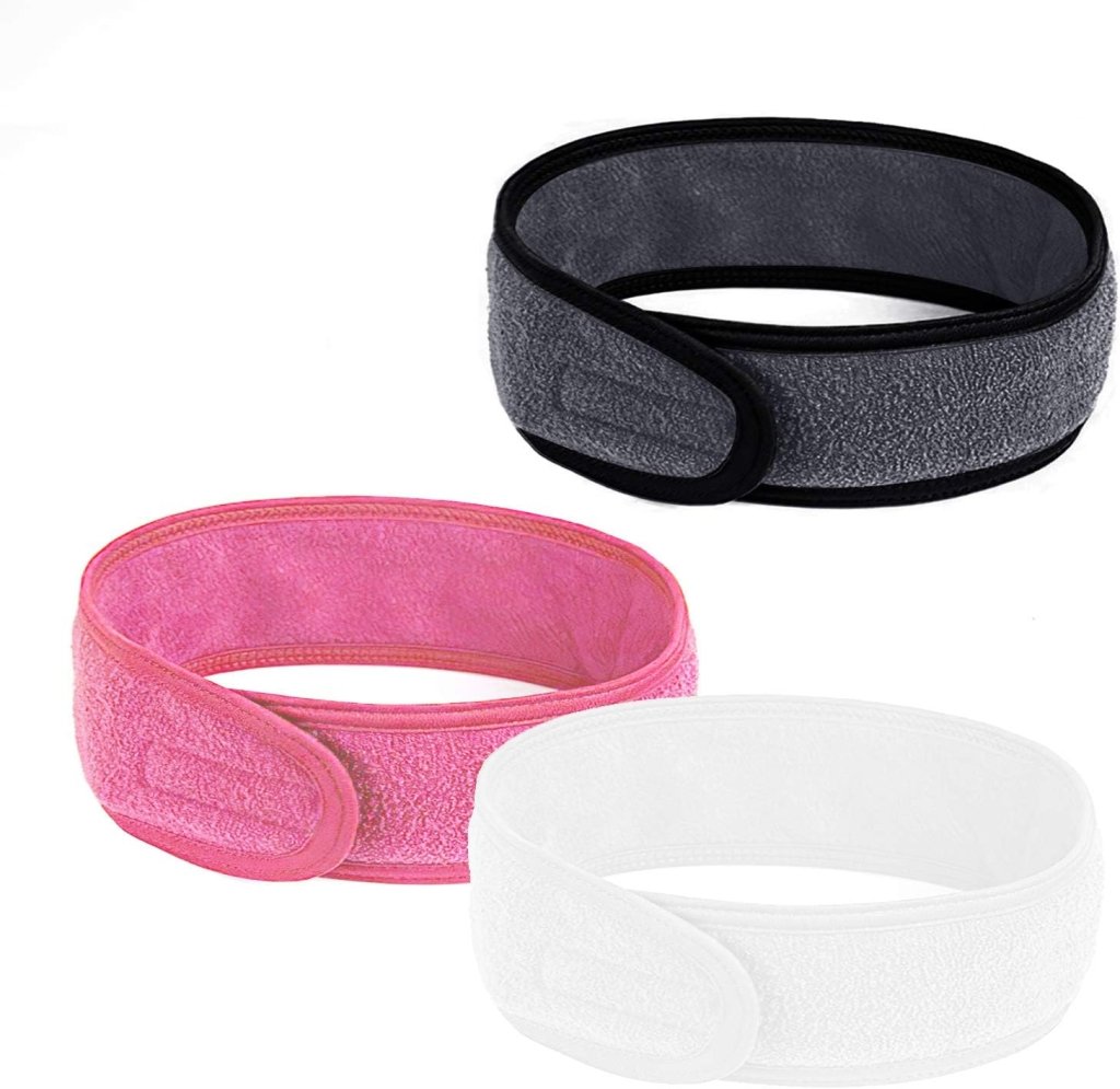 3 Pack Hair Ties for Women - Assorted Colors - Soft Elastic Hair Bands for Ponytails, Workouts & Everyday Use