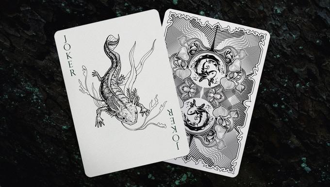 Premium Axolotl-Themed Playing Cards - Unique Collectible Card Deck for Game Nights, Magic Tricks & Gift Giving | Waterproof & Durable by Enigma Cards