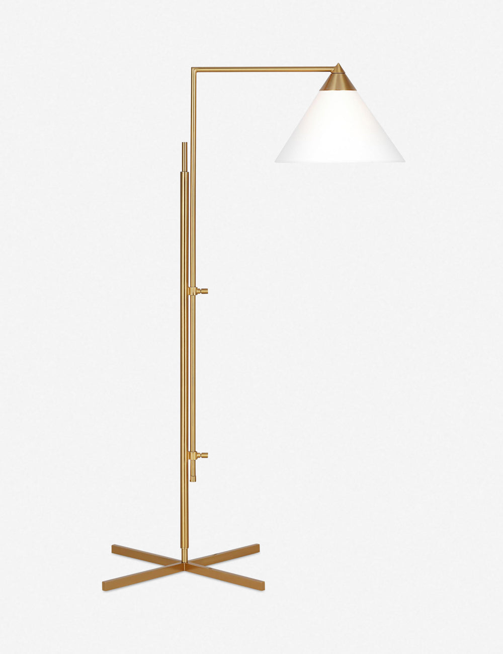 Franklin Task Floor Lamp by Kelly Wearstler - Modern Adjustable LED Floor Light for Home Office, Living Room & Bedroom Reading Lighting