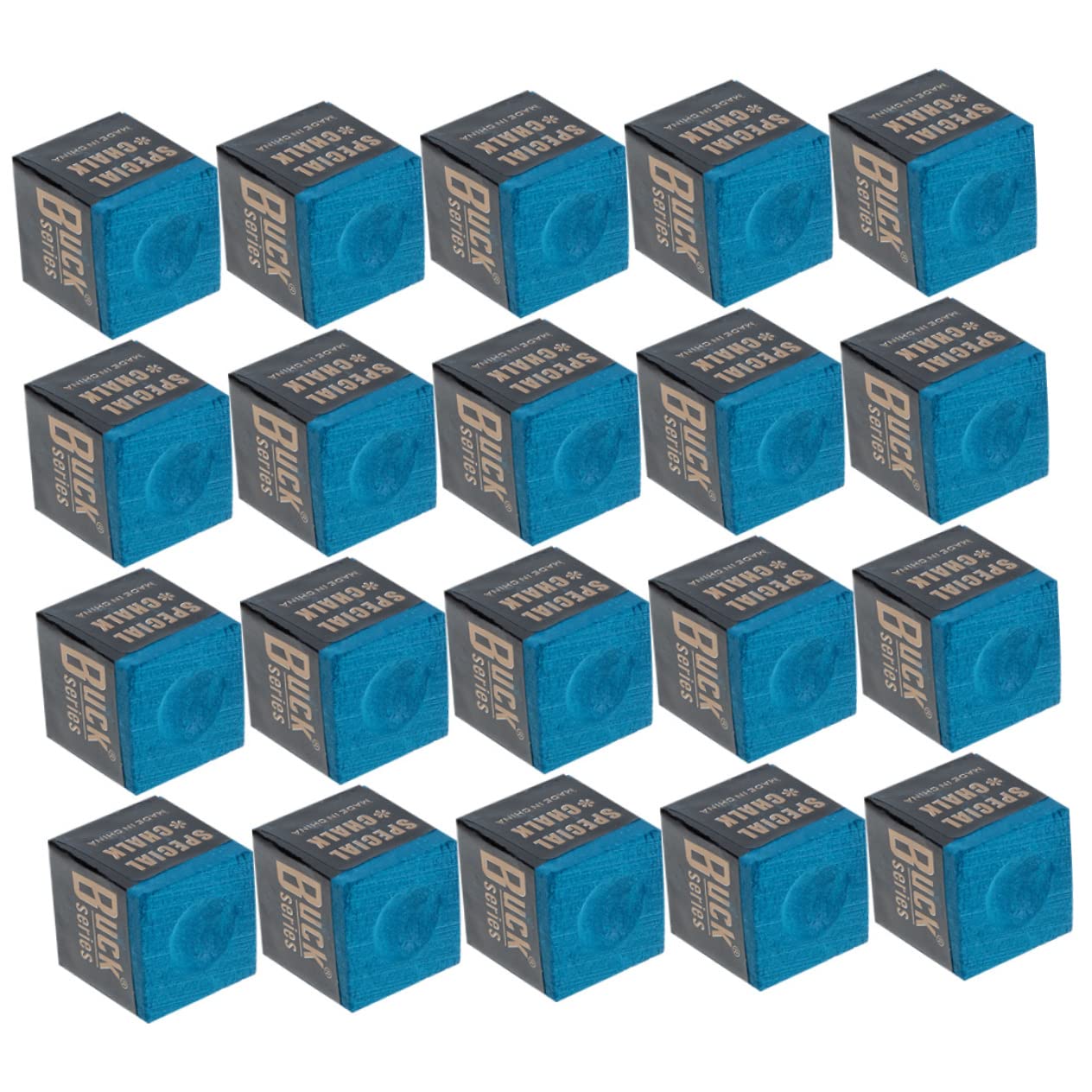 Premium CORHAD Pool Cue Chalk - 24pcs High-Grade Billiard Chalk Cubes for Smooth Shots | Non-Skid Pool Table Accessories | Perfect for Professional Play & Home Game Rooms